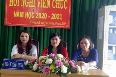 Hội nghị CNVC năm học 2020-2021